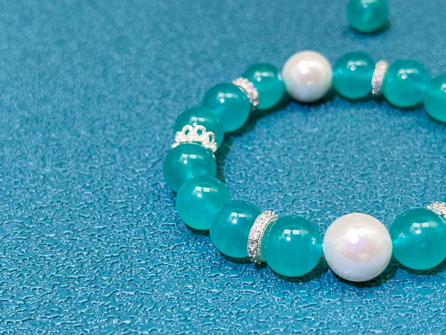 Natural Amazonite Bracelet - Truth & Courage Stone for Emotional Balance