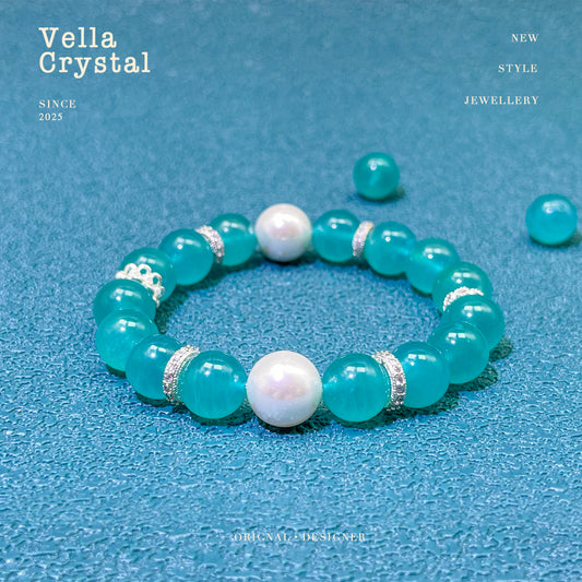 Natural Amazonite Bracelet - Truth & Courage Stone for Emotional Balance